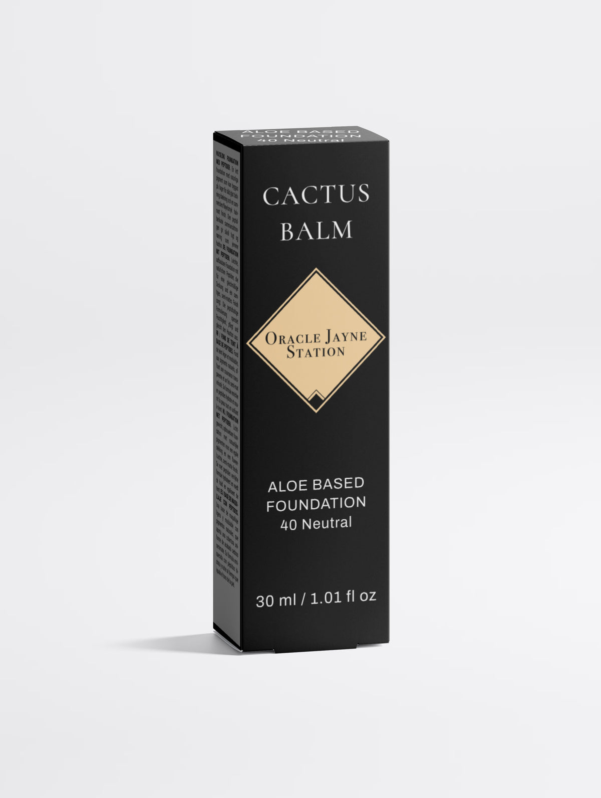 CACTUS BALM - ALOE BASED FOUNDATION, 40 Deep Neutral