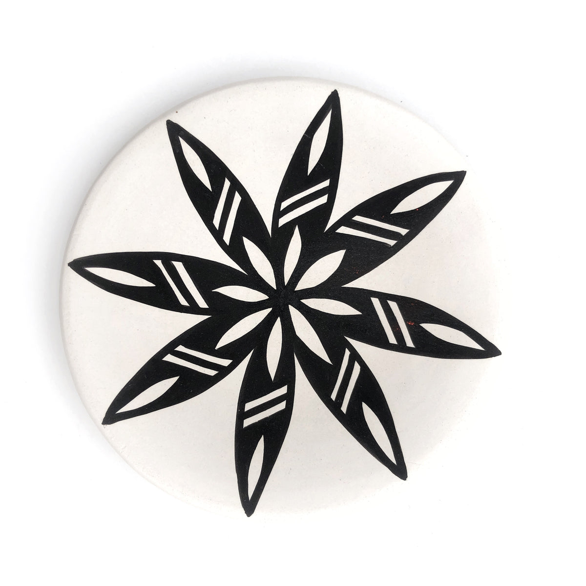 Small Hand Painted Plates - Three Piece Set