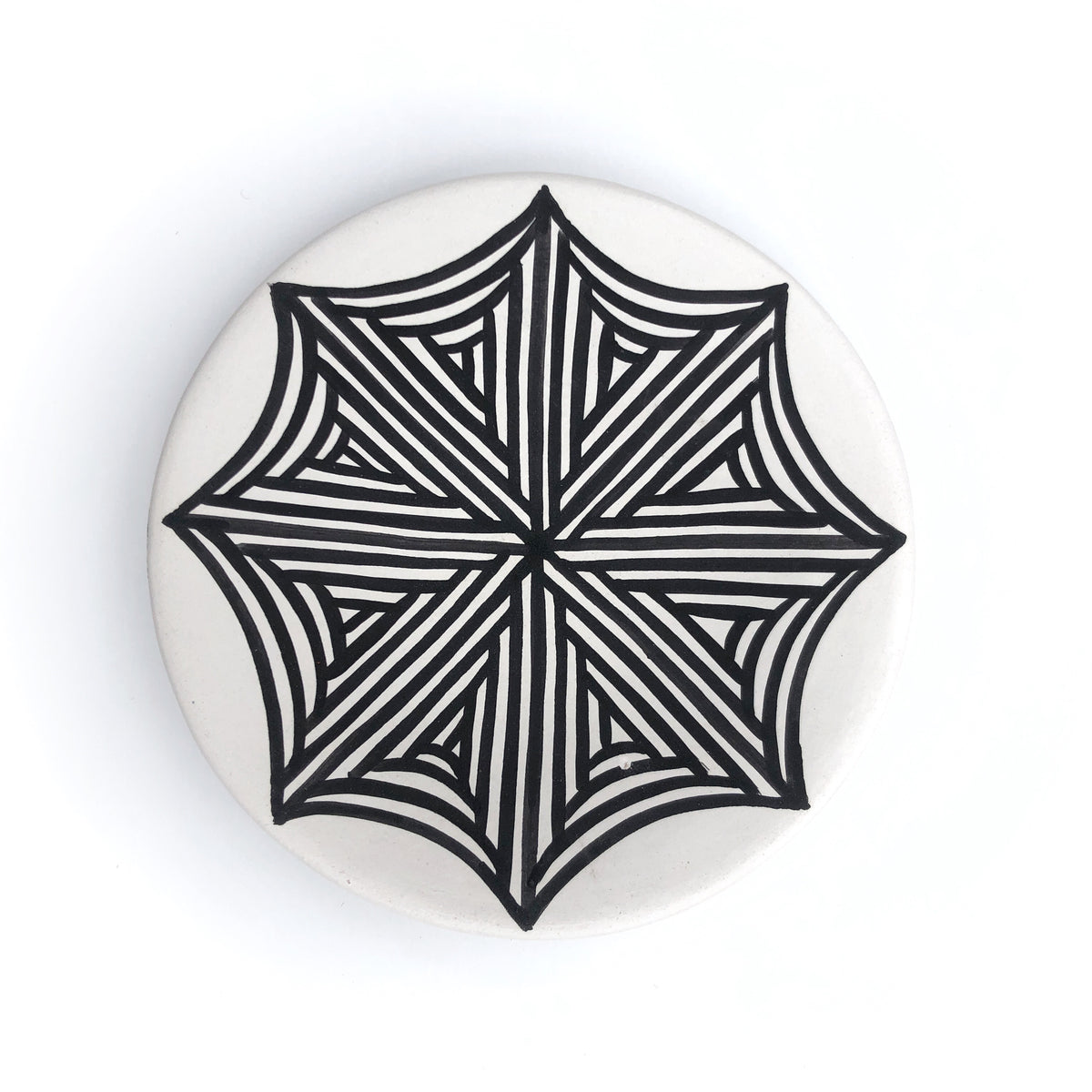 Small Hand Painted Plates - Three Piece Set